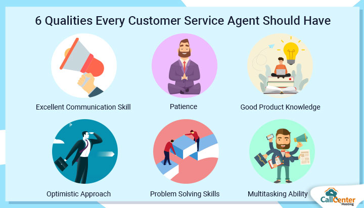 Your customer support agent should have all the skills needed for better engagement with clients.