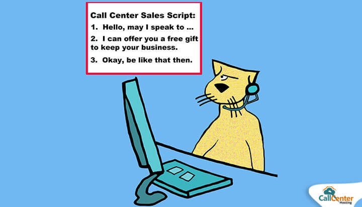 Agent Using Telecalling Scripts